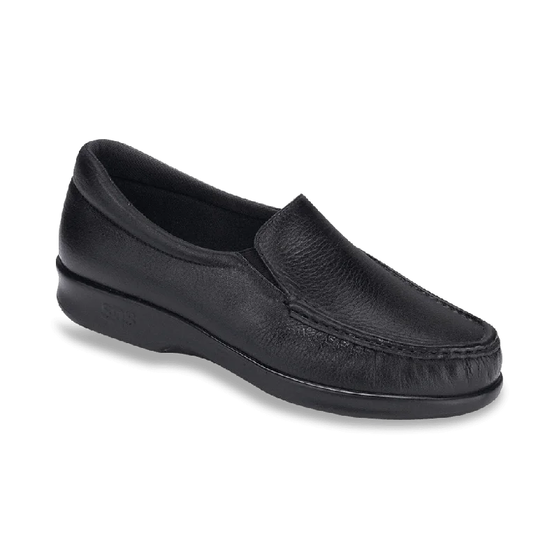 BLACK | SAS Twin - Slip On Walking Shoe at Brandy's Shoes Made in USA