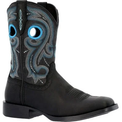 Durango Women's Westward 11" ST Western Work Boot -Midnight- DRD0447