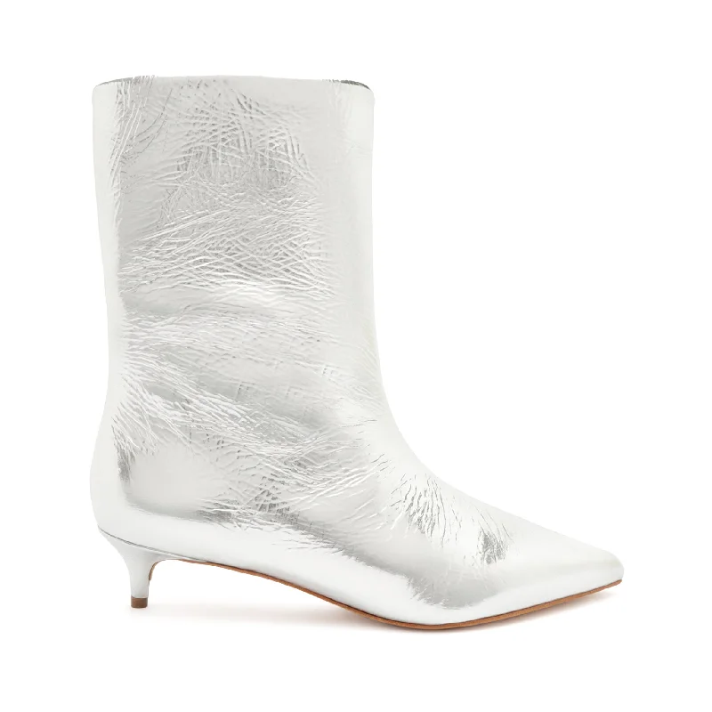 Gail Smashed Metallic Bootie