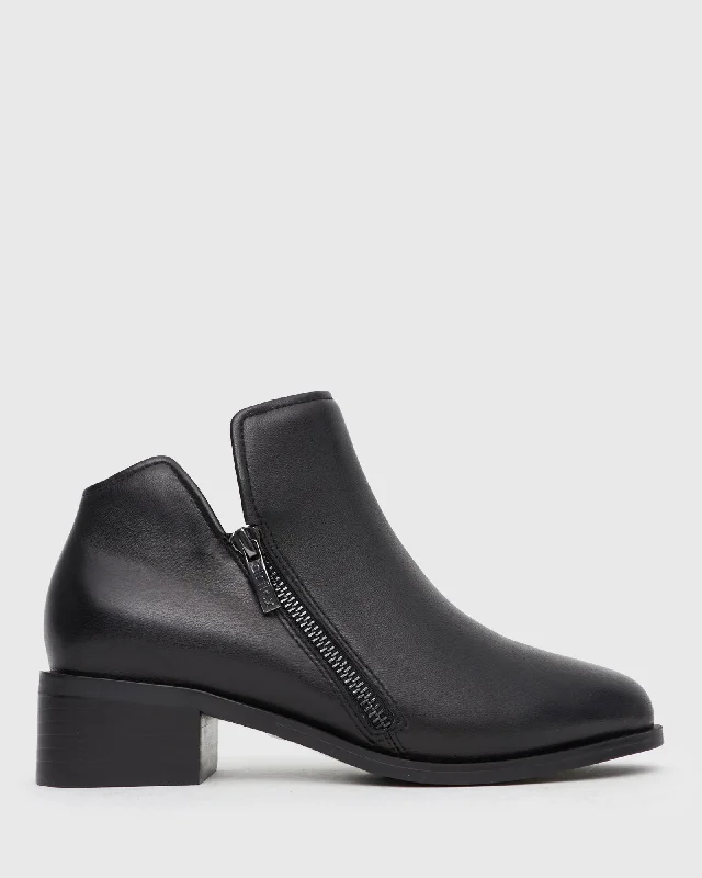 JOLENE Comfort Low-Heeled Ankle Boots