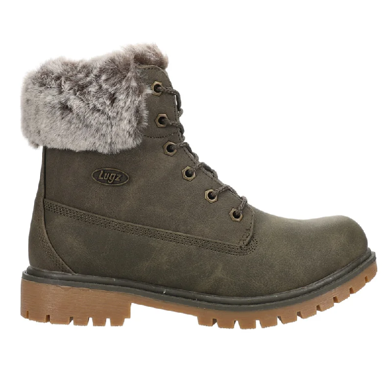 Rucker Hi Faux Fur Lace Up Boots