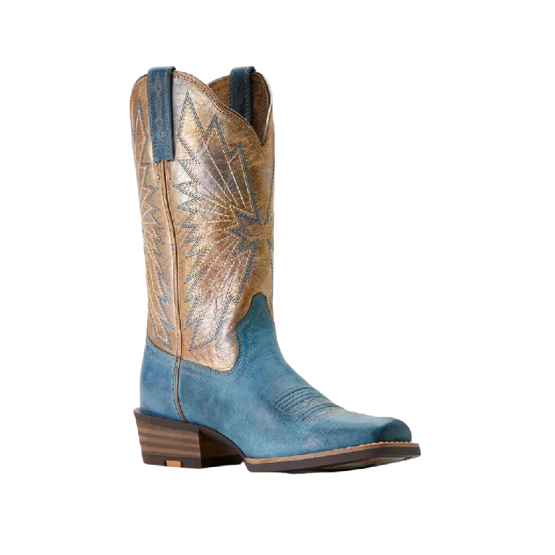 Ariat Women's Decatur Inidgo Dreams Pearlized Tan Boots