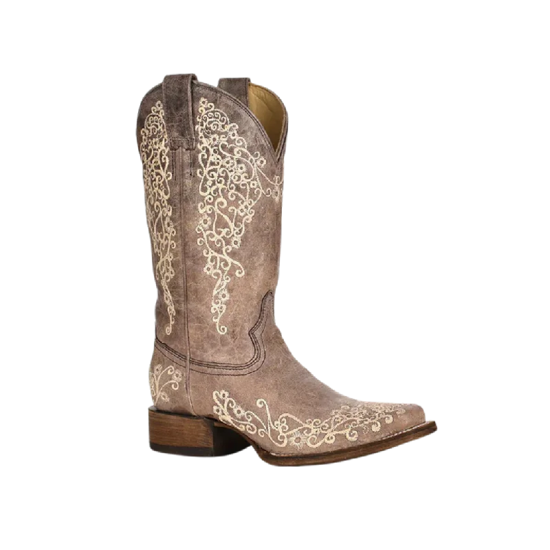 Corral Boots Women´s Iconic Lisa Brown Crater Boots