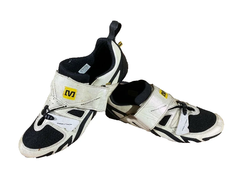 MAVIC Triathlon Road Cycling Shoes Biking Boots Size EU43 1/3 US9.5 Mondo 276