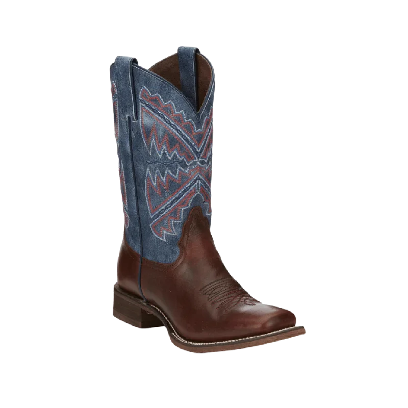 Nocona Women's Hero Naida Blue Western Cowgirl Boots