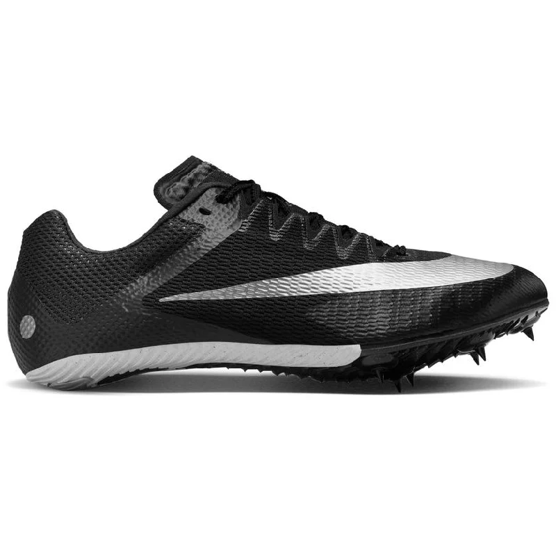 Nike Zoom Rival Sprint Running Spikes Black / Metallic Silver