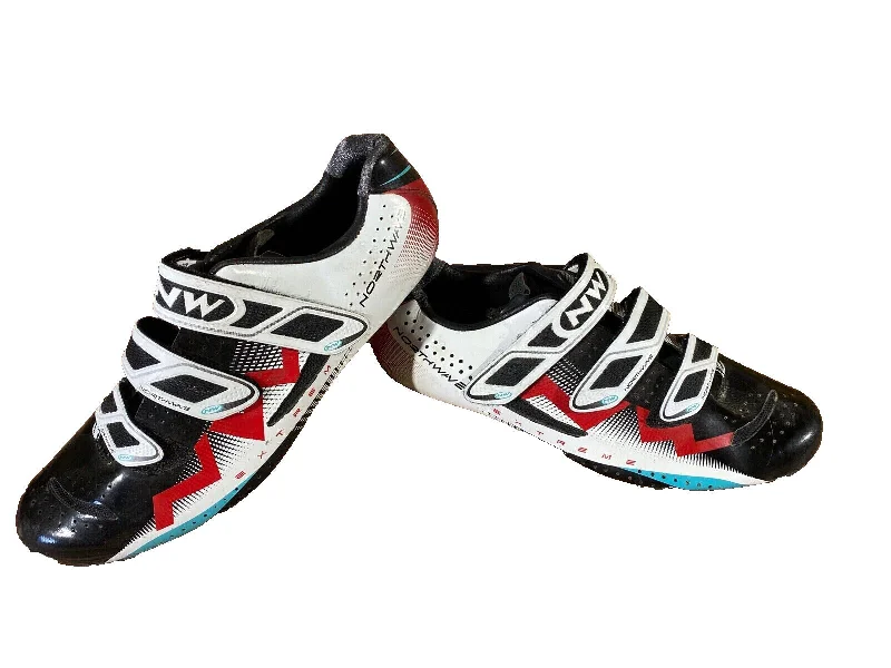 NORTHWAVE Extreme Road Cycling Shoes Biking Boots Size EU42.5, US10, Mondo 268