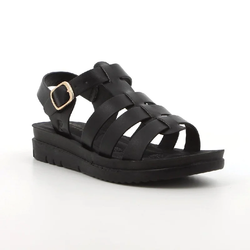 Pierre Cardin Liliou  Platform Sandal  - Black