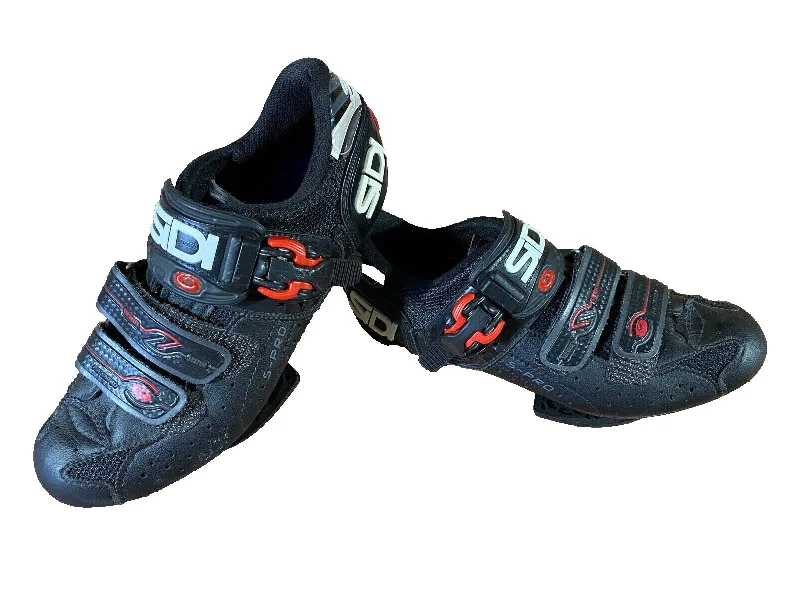 SIDI S-PRO Carbon Road Cycling Shoes Biking Boots Shoes EU40 US6.5 Mondo 244