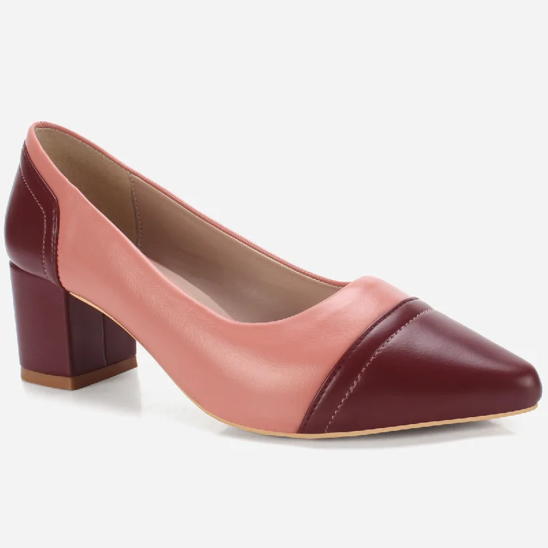 Women "FELOISE" Pointy Toe Slip On Courts