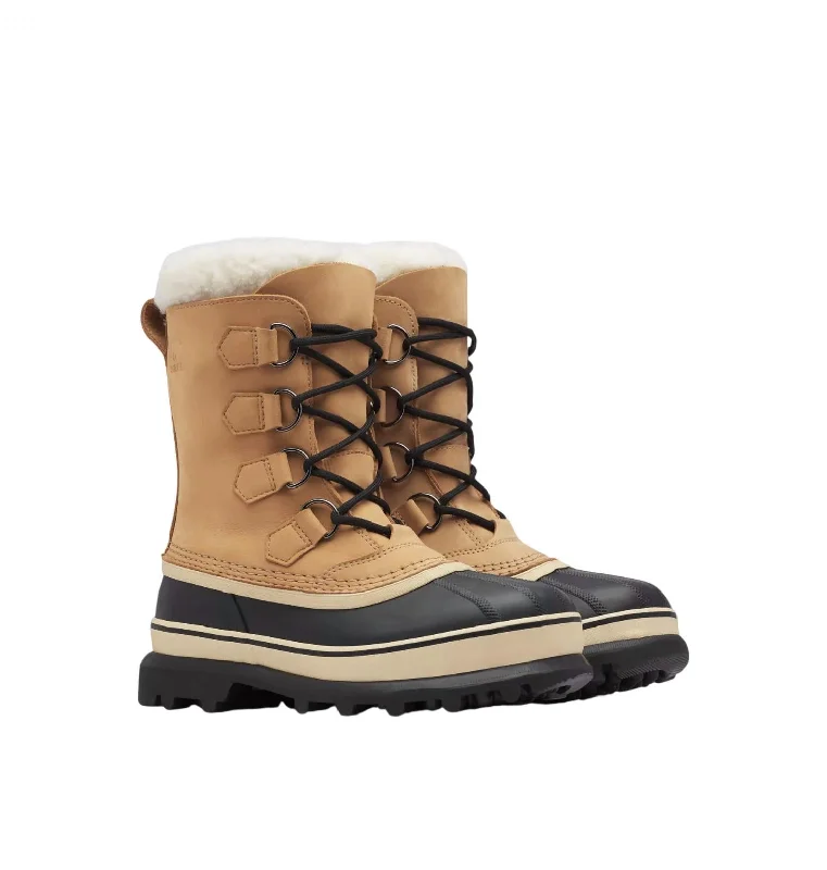 Women's Caribou Wp Winter Boots In Buff