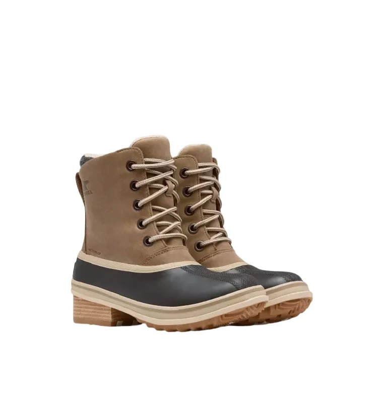 Women's Slimpack Iii Lace Winter Boots In Khaki Ii