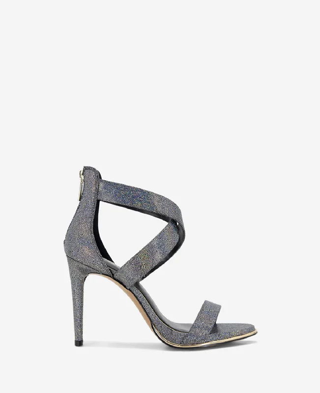 Brooke Cross Strap Heeled Sandal