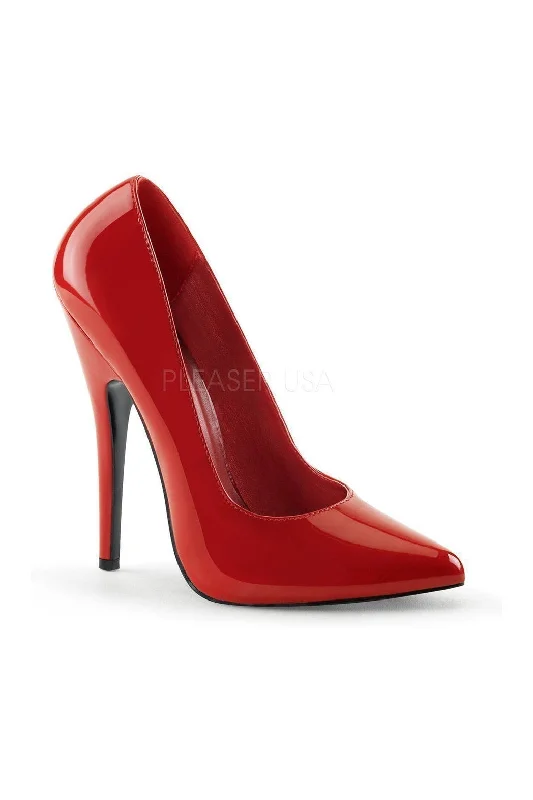 DOMINA-420 Pump  | Red Patent