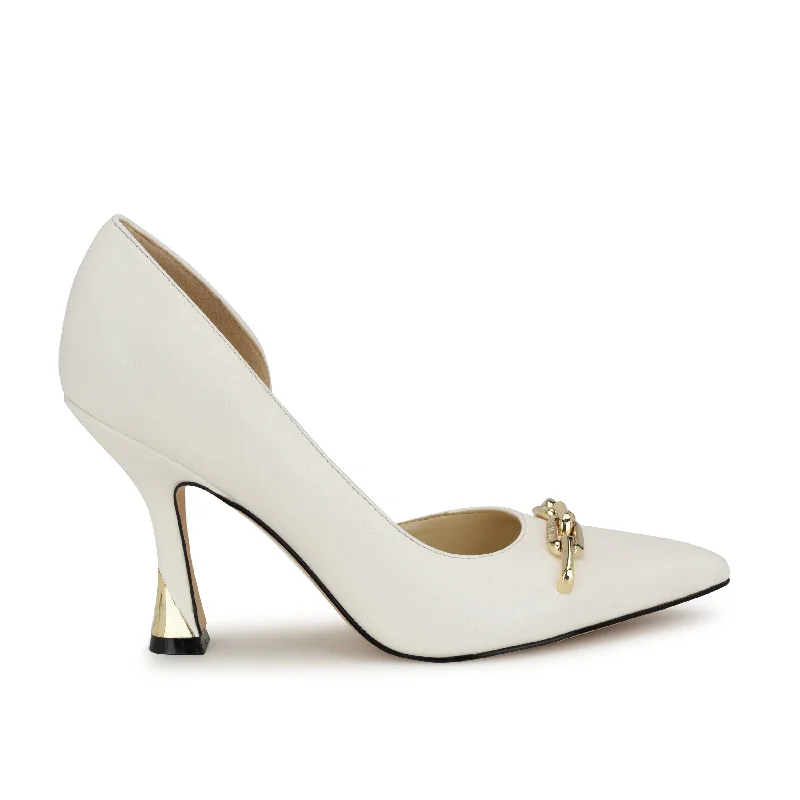 Vampe d'Orsay Chain Pumps